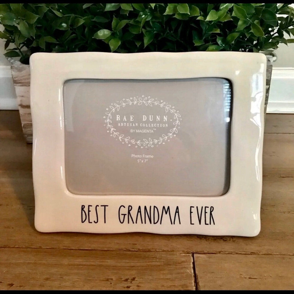 Rae Dunn Frame BEST GRANDMA EVER